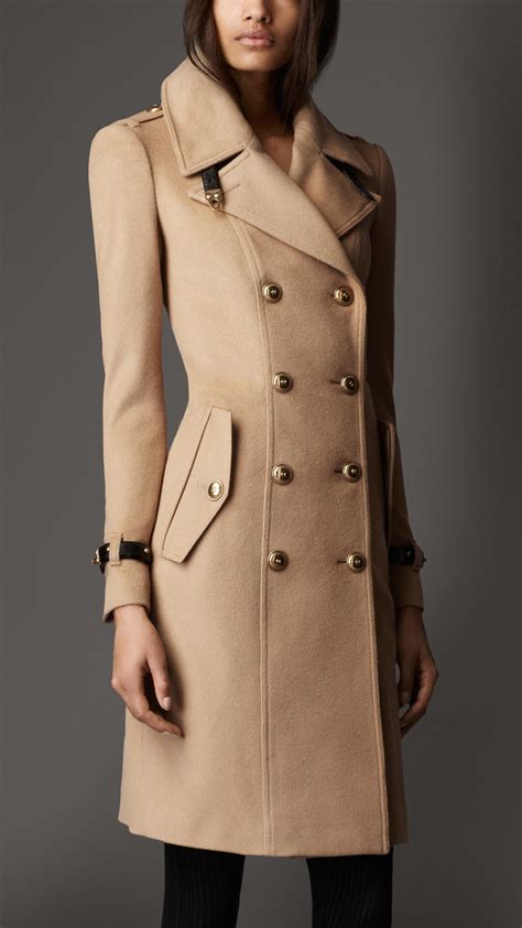 burberry wool and cashmere coat.